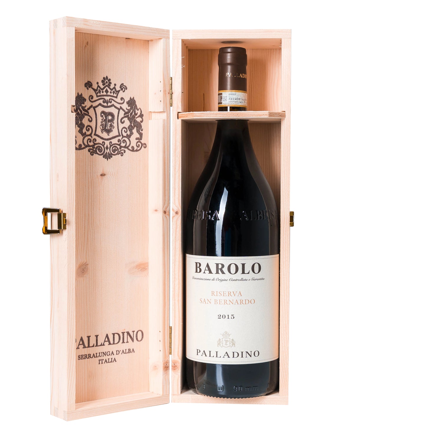 Palladino - Barolo Riserva San Bernardo 2015 1.5L Magnum + kist